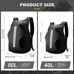 WEPLAN helmet backpack made with high-density nylon for durability
