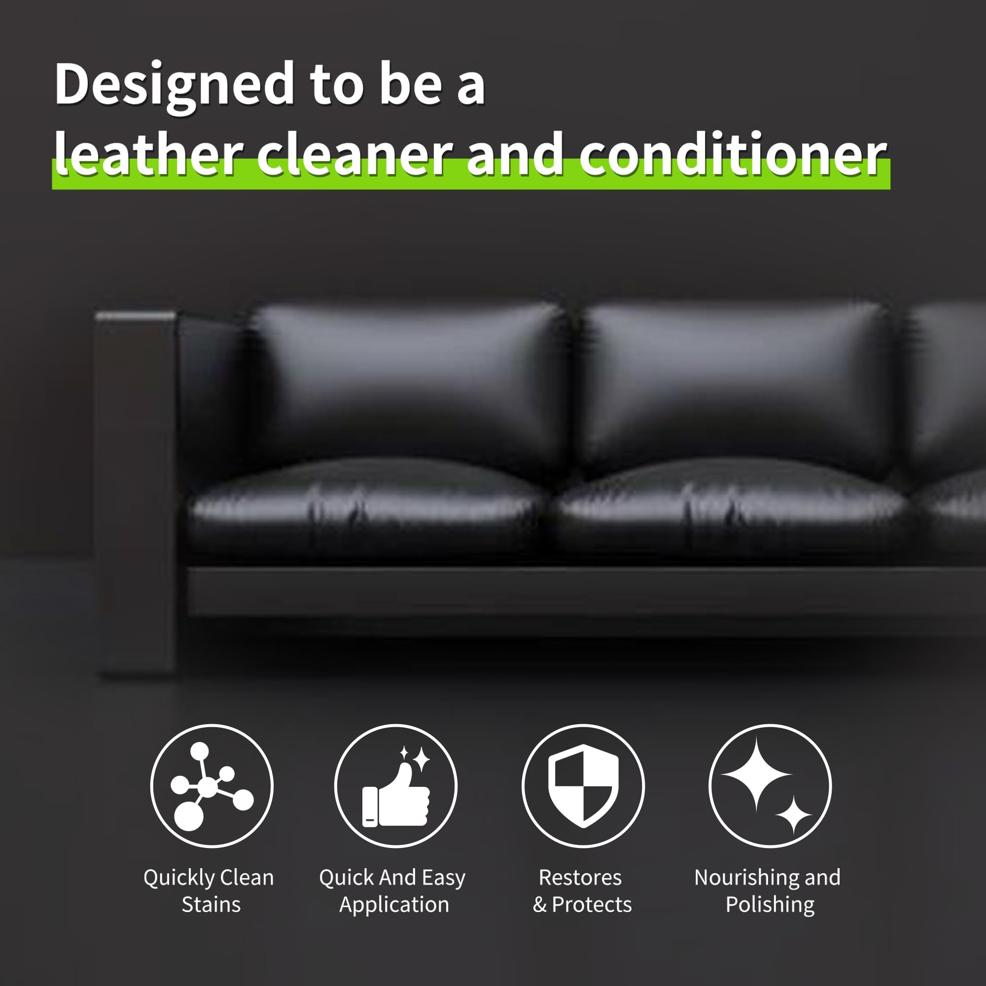 WERNMIND Leather Care for Sofa and Furniture restores look and feel.