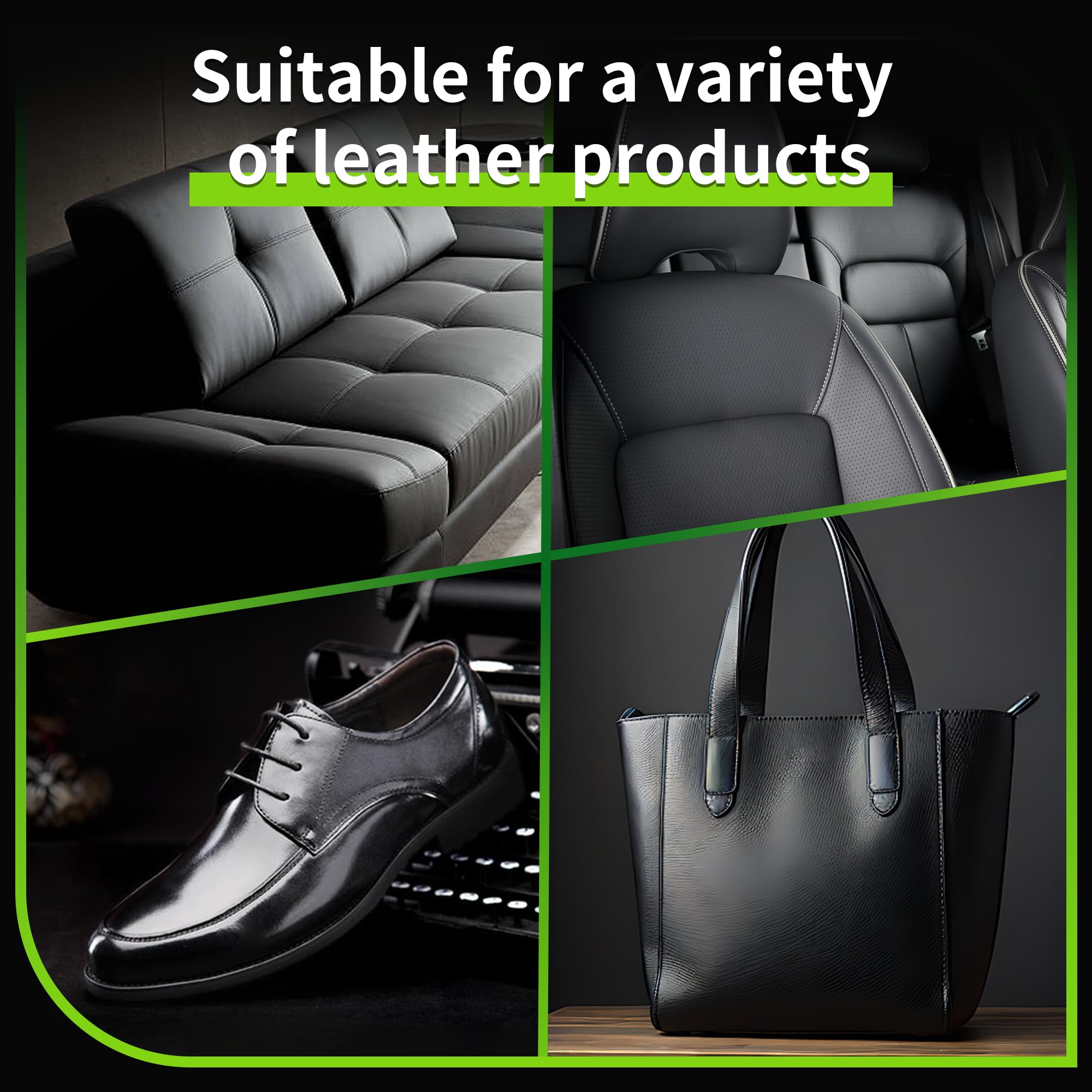 WERNMIND Leather Shine After Treatment reveals a renewed, supple surface.