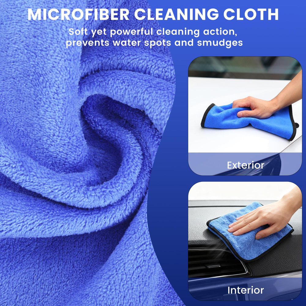 Wesbrite chenille mop head replacement cloths are machine-washable.