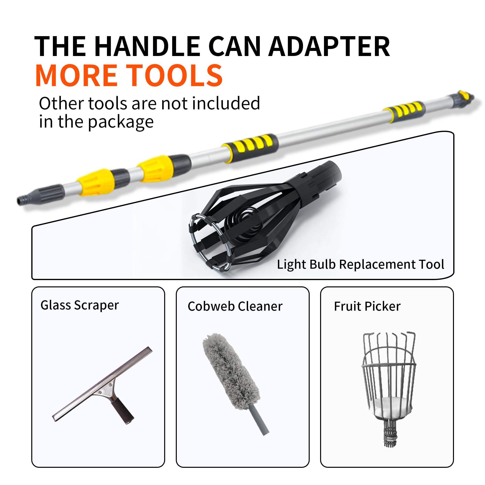 WESBRITE durable outdoor cleaning tool suitable for decks and walls.