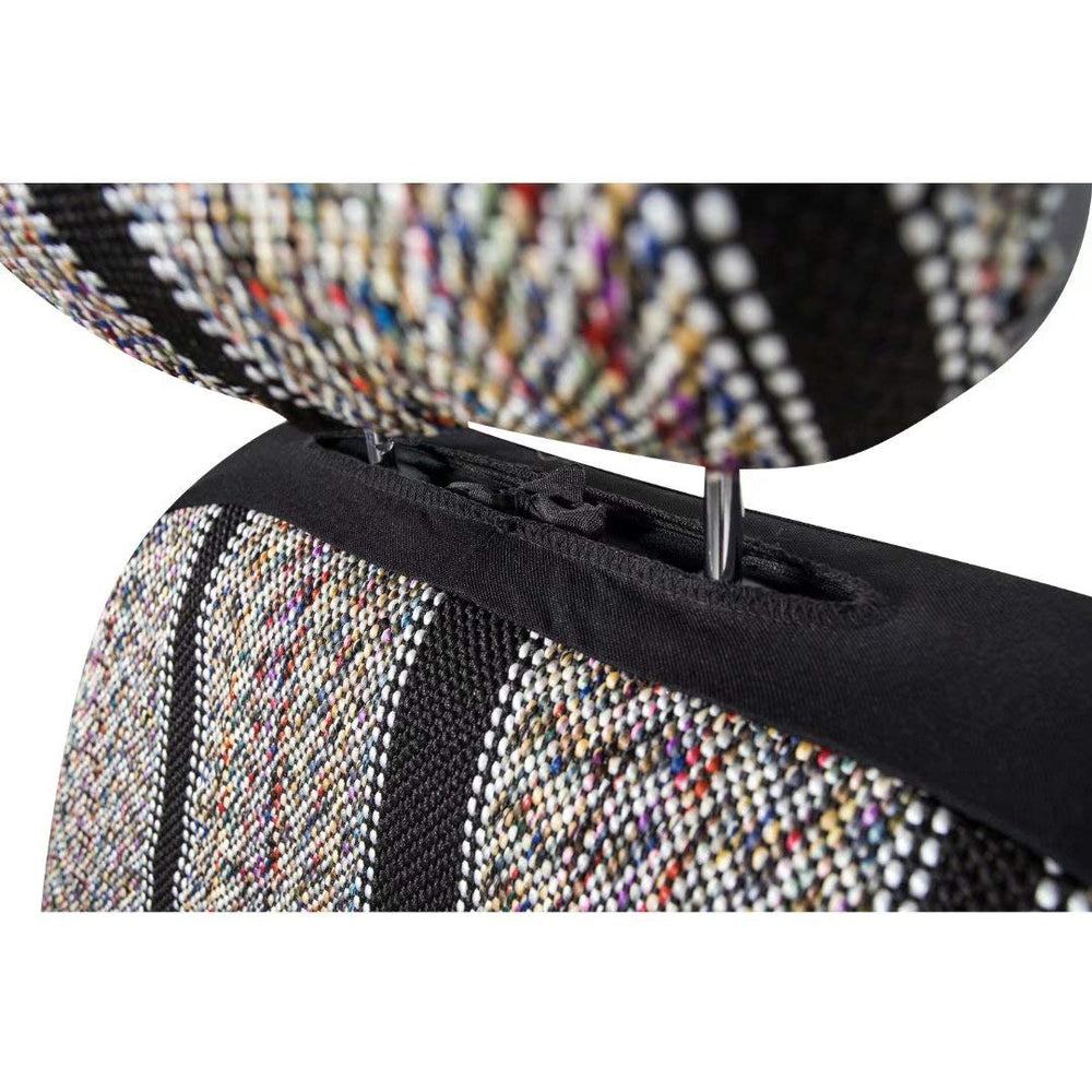West Coast Auto Baja blanket bucket seat cover fabric closeup showing breathable weave