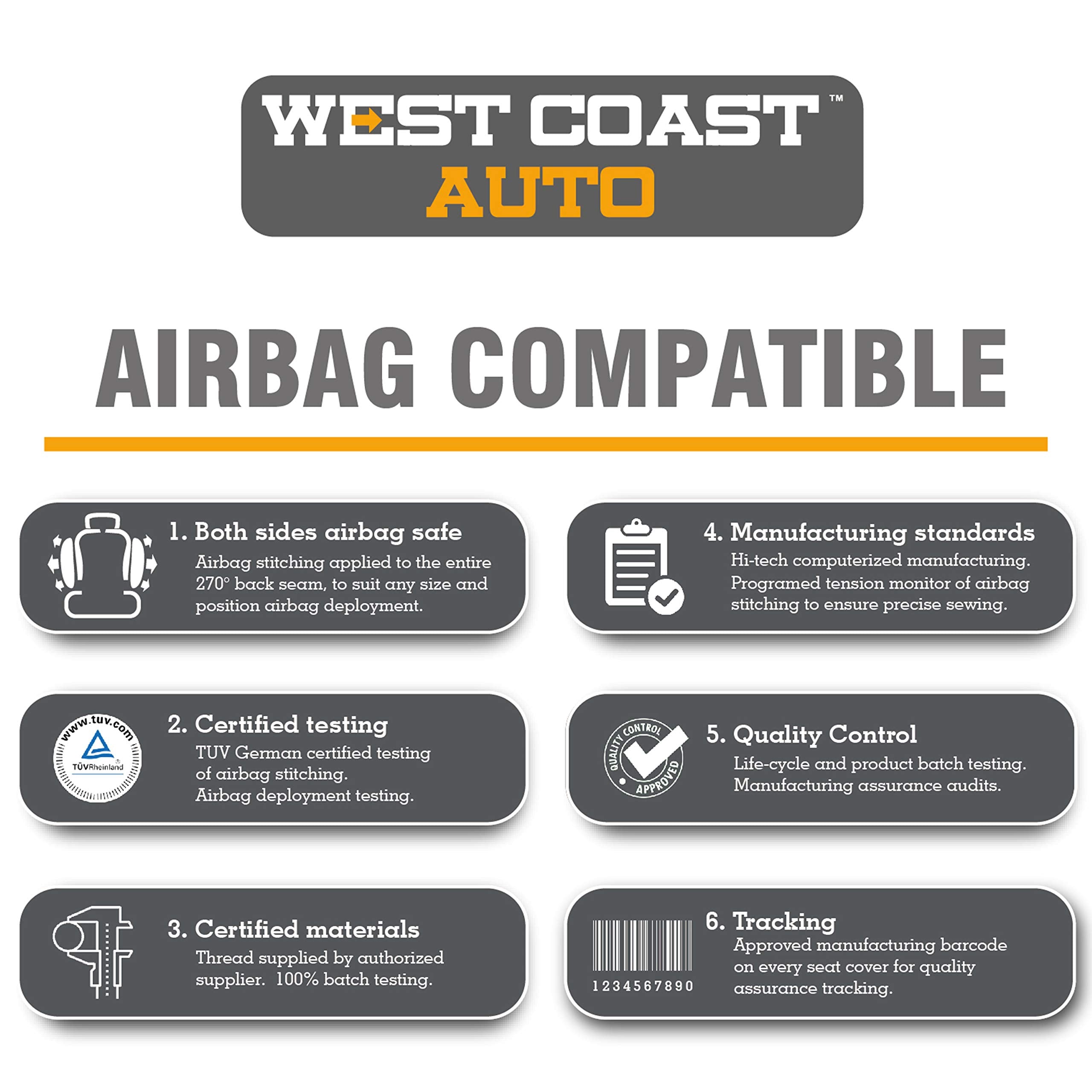 West Coast Auto Baja blanket seat cover blue packaged product ready to install