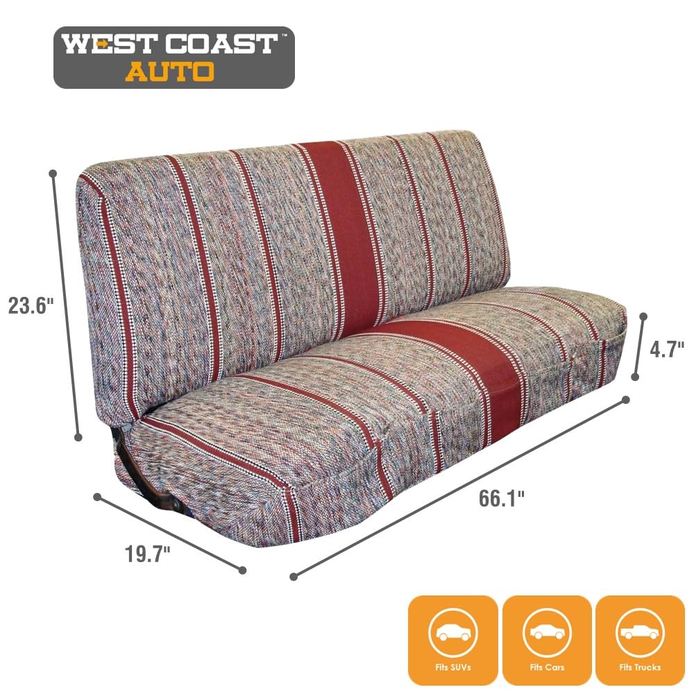 West Coast Auto Baja blanket fabric detail shows rich weave and durability