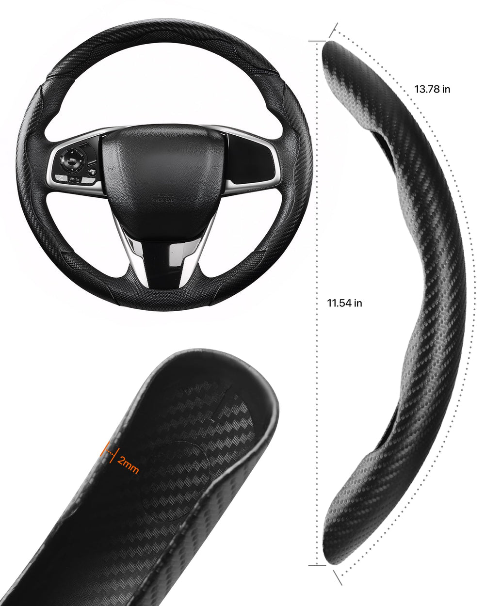 West Llama matte carbon fiber texture elevates interior aesthetics.
