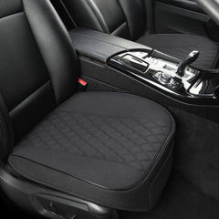 West Llama diamond-pattern black seat cover adds style and protection.