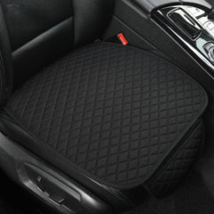 West Llama front driver seat pad in black linen for a refreshed interior