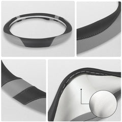 West Llama anti-slip inner ring improves grip for safer steering control.