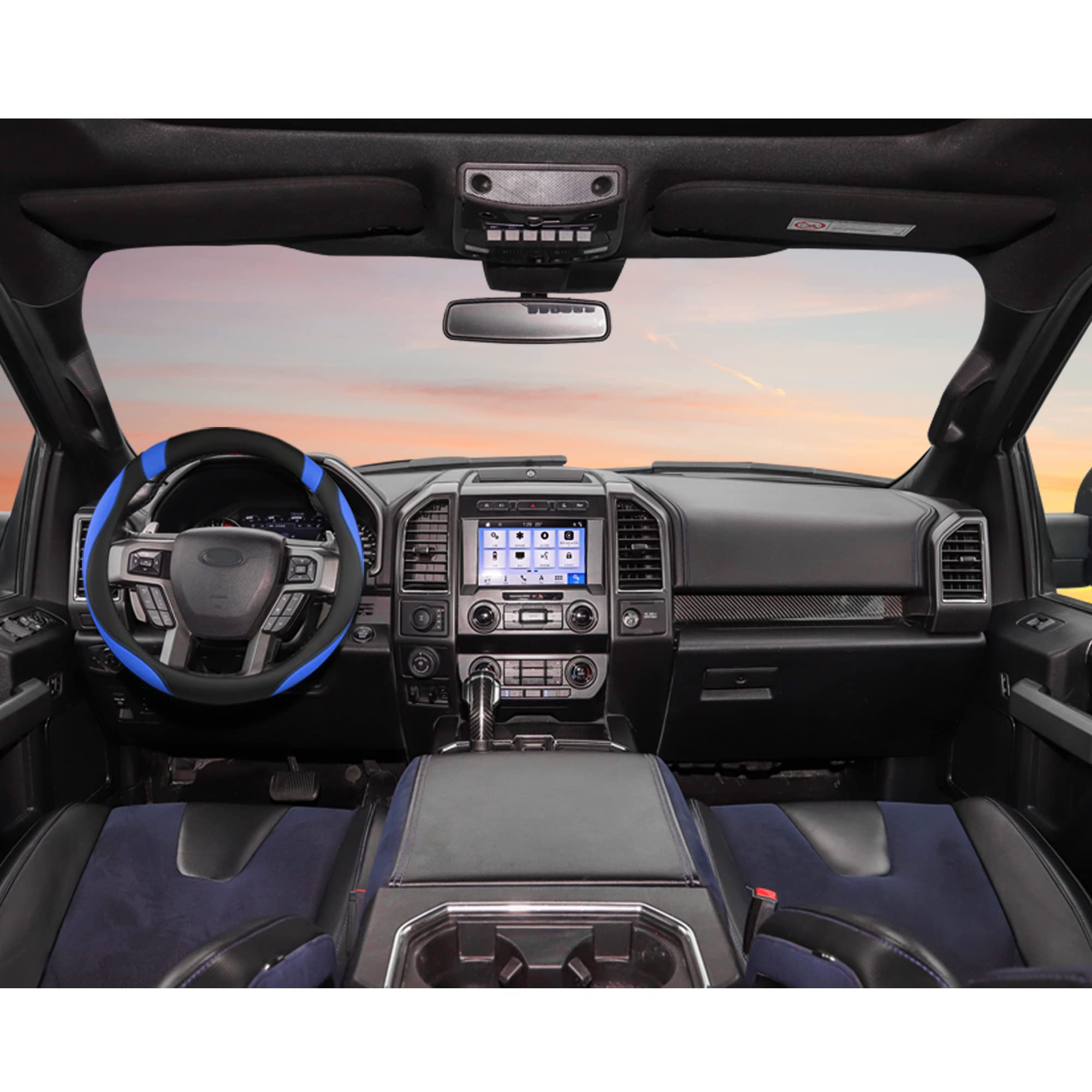 West Llama anti-slip inner rubber pattern improves grip during driving