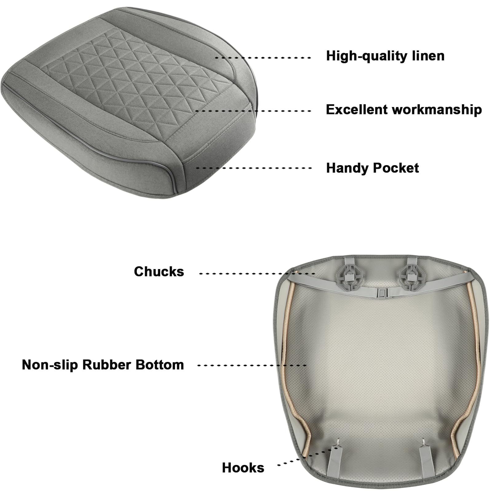 West Llama universal-fit front seat cover fits 95 percent of vehicles