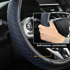 West Llama decorative steering wheel cover enhances interior aesthetics