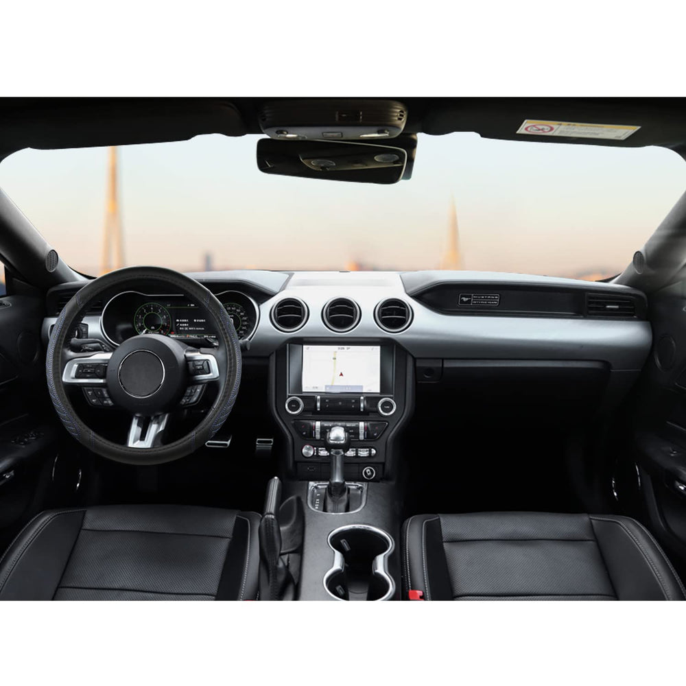 West Llama steering wheel cover installed on Ford Escape demonstration.