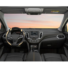 West Llama easy-install steering wheel cover with no tools for quick upgrade.