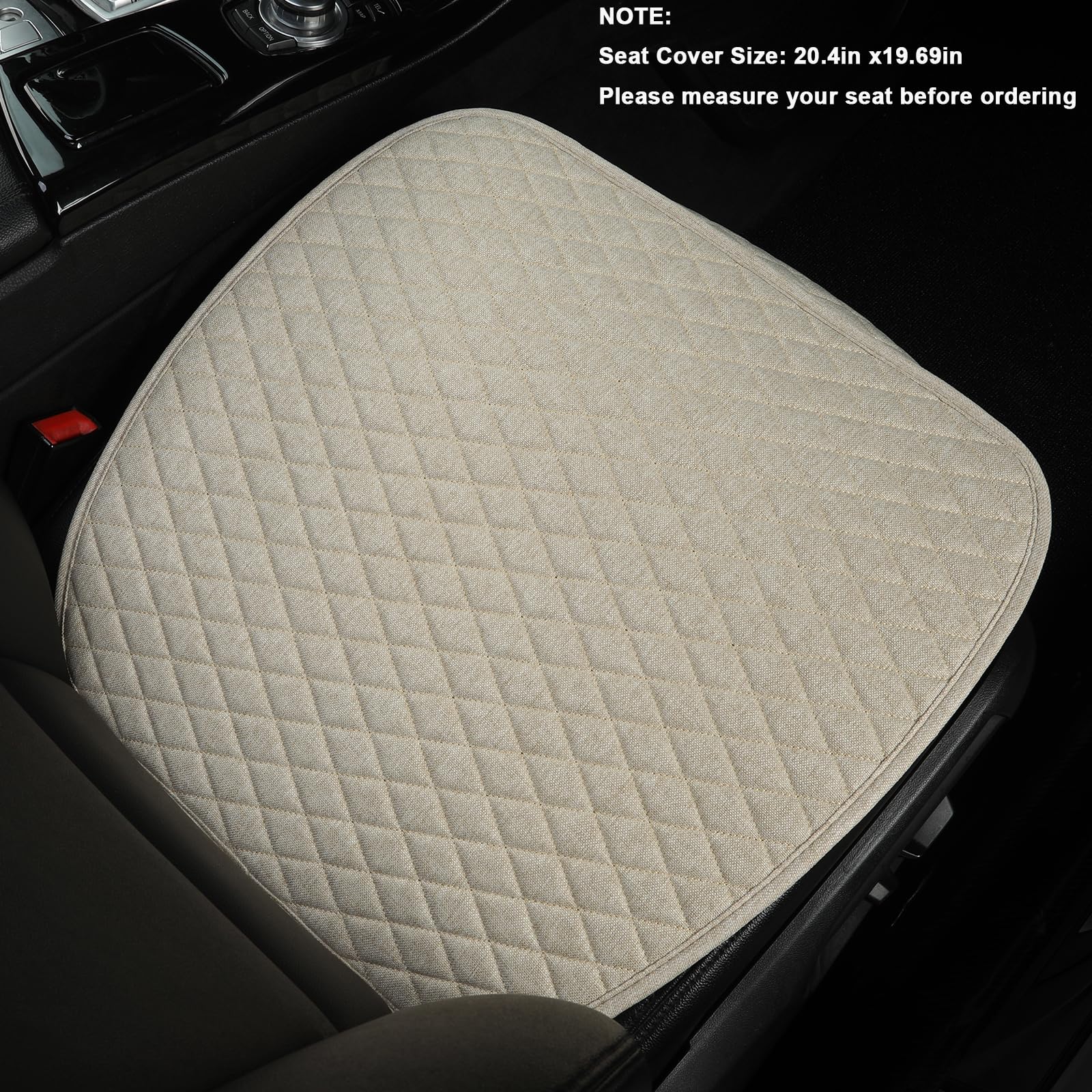 West Llama linen seat pad mat driver seat cushions daily comfort