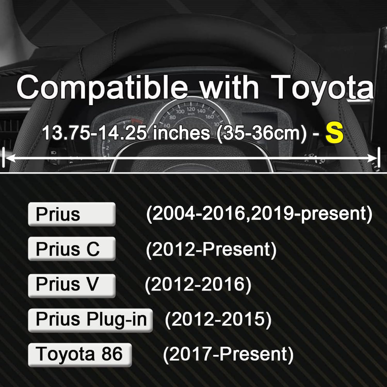 West Llama prius-86 custom fit view highlighting fit