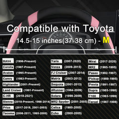 West Llama customized cover on Toyota Rav4 highlighting non-slip inner grip.