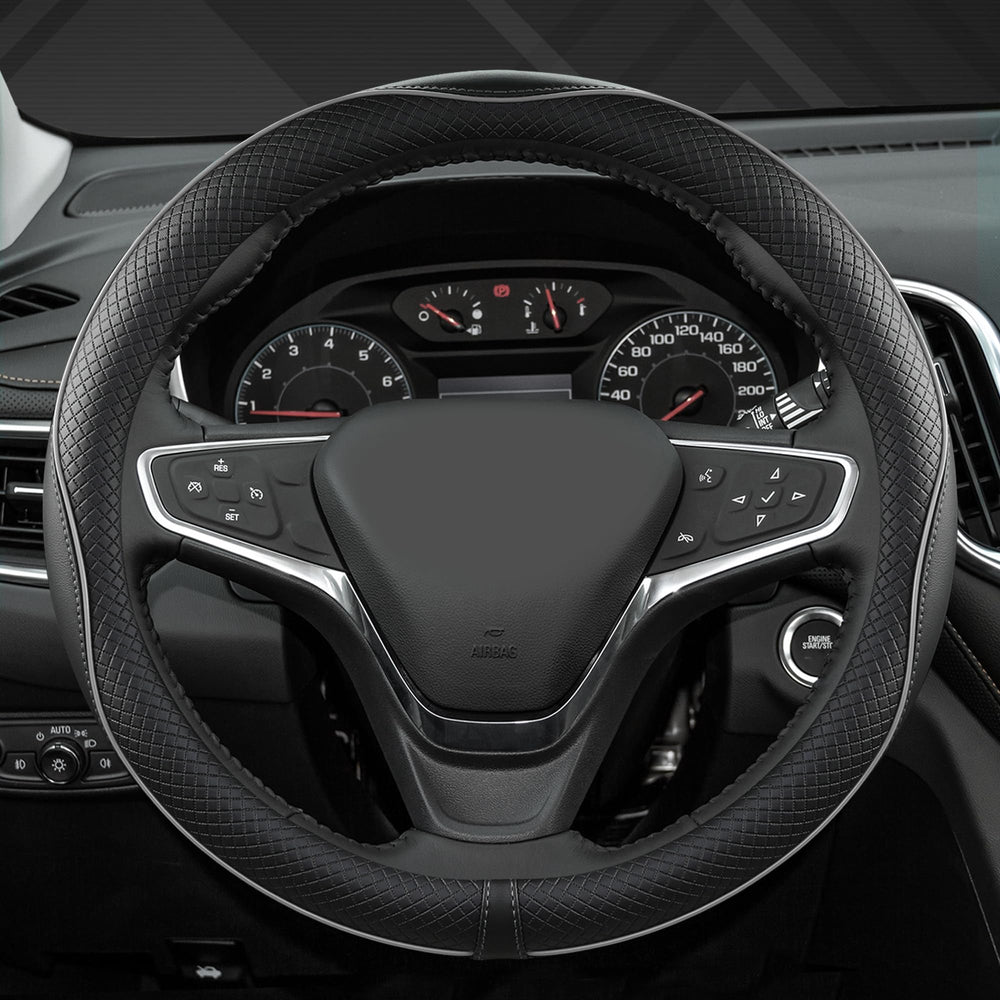 West Llama anti-slip inner ring improves steering grip for safer driving.