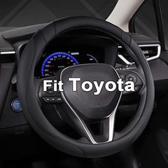 West Llama steering wheel cover for Prius and 86 with 13.75–14.25 inch custom fit
