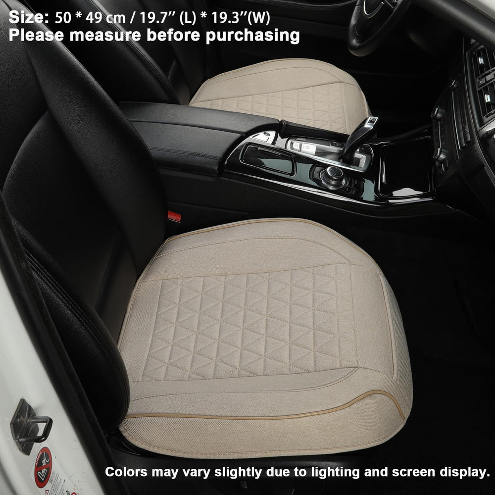 West Llama wrap-bottom seat cover protects the entire seat base during daily use