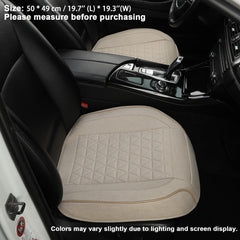 West Llama wrap-bottom seat cover protects the entire seat base during daily use
