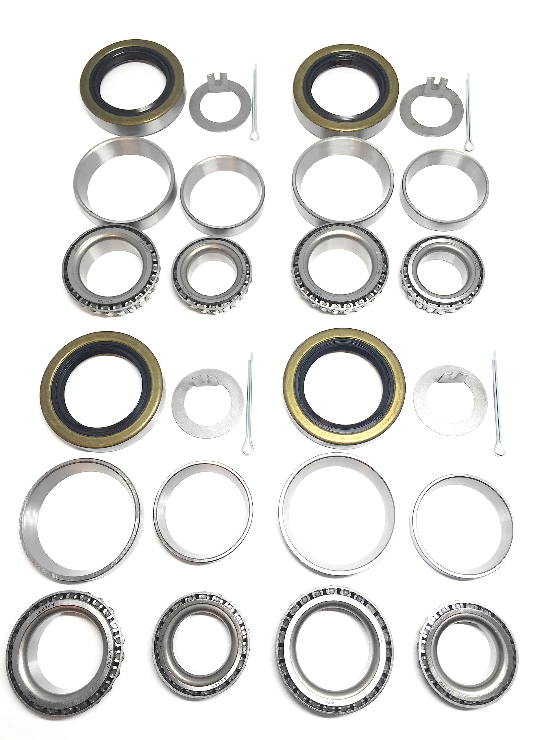 WESTERNPRIME inner bearings and races set L68149/L68111 for smooth trailer hub rotation