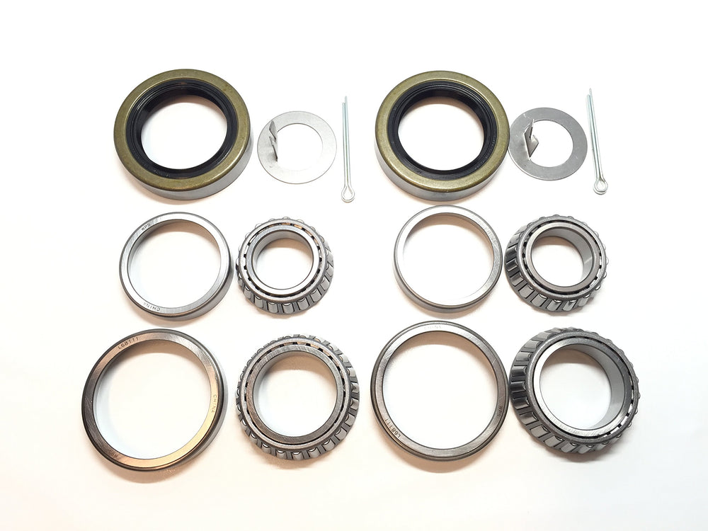 WESTERNPRIME WPS 3500lb outer bearings close-up showing precise fit