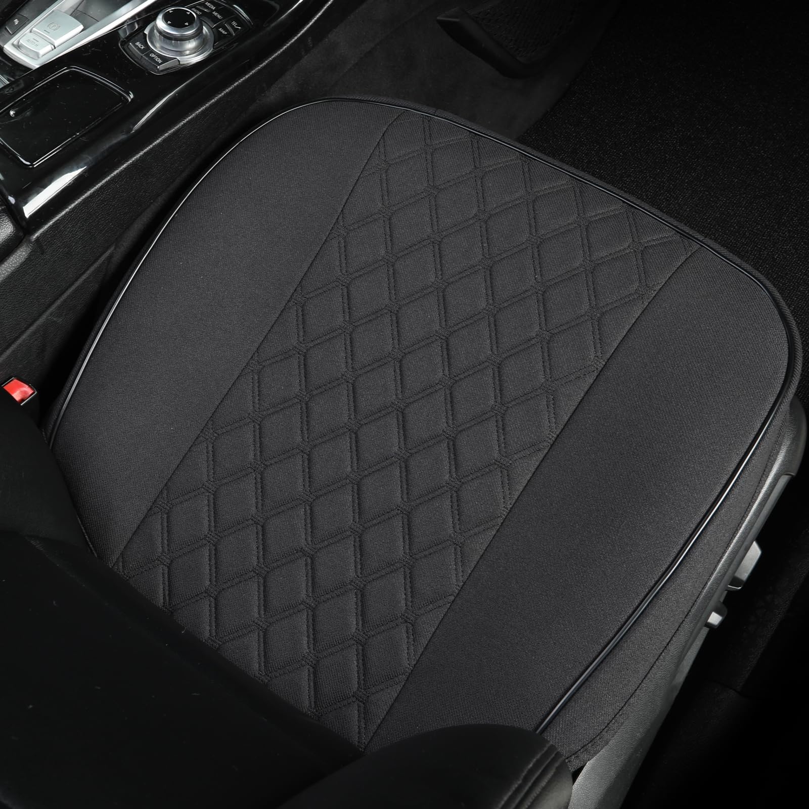 West Llama wrap-around bottom design protects the entire front seat.