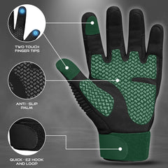 WESTWOOD FOX gloves made of microfiber fabric for comfort and breathability.