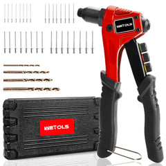 WETOLS pop rivet gun kit case ready for portable riveting on the go