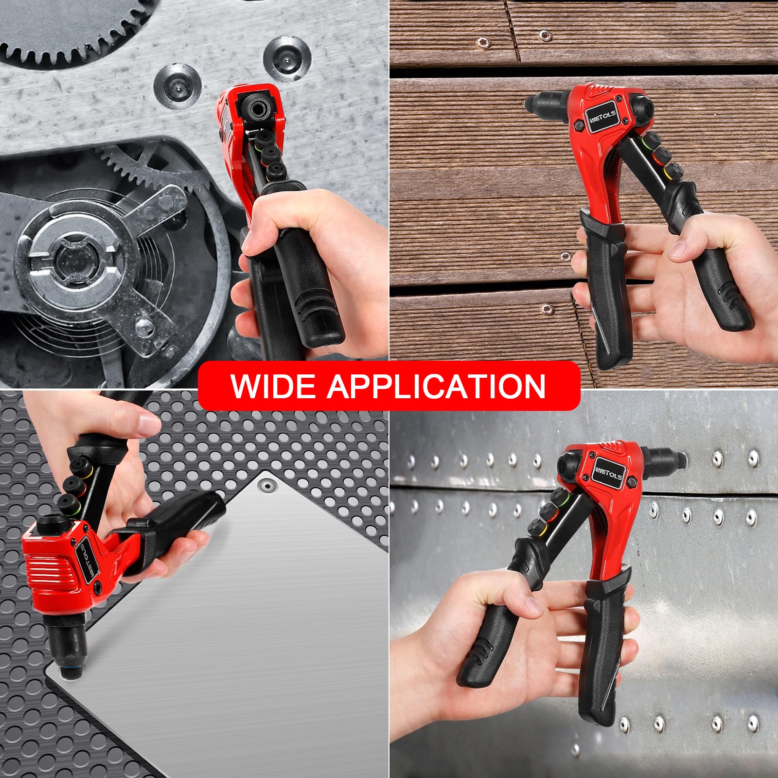WETOLS sturdy carrying case keeps tools organized