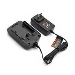 Wetoolplus 20V battery charger front view for Hyper Tough batteries, compact and ready.