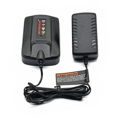 Wetoolplus charger port area highlights accessible connections for Hyper Tough packs.