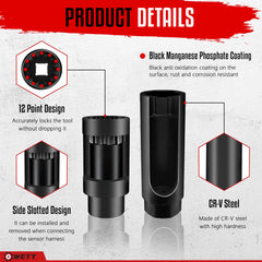 WETT vacuum switch socket 22mm supports easier wire routing.