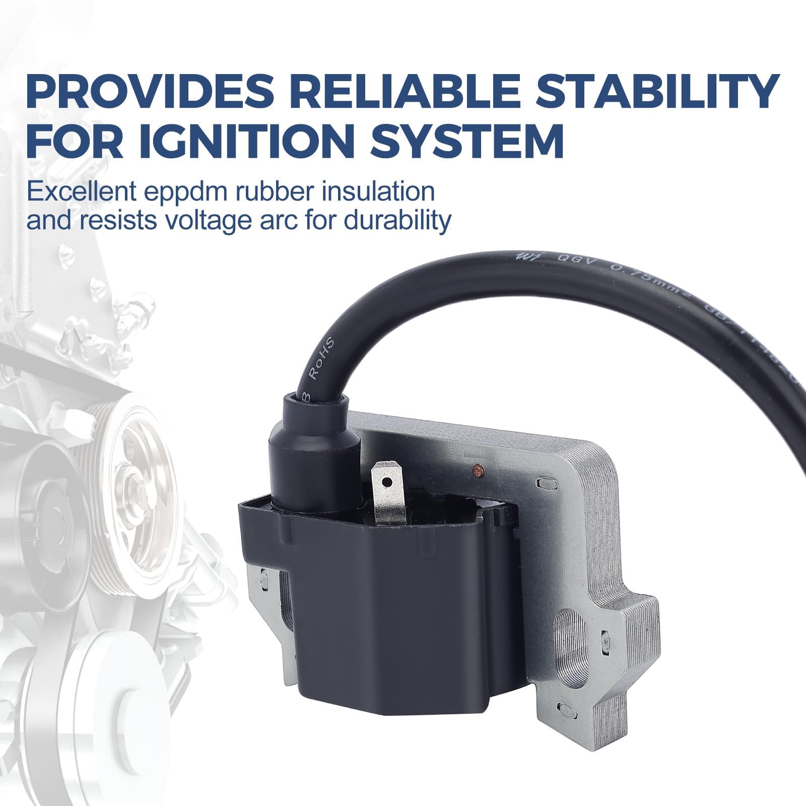 Wetenex HRR216/HRX217 coil visual with robust connector and durable insulation