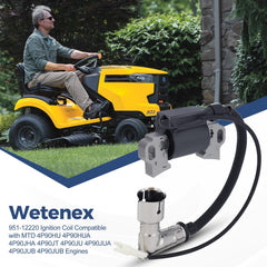 Wetenex ignition coil 4P90JHA delivers consistent ignition for smooth mowing