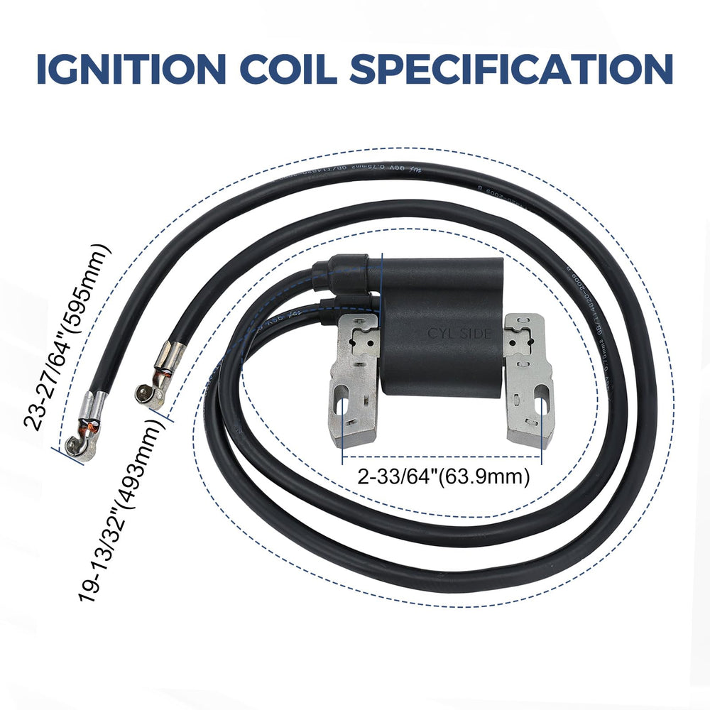 Wetenex branding close-up on a replacement ignition coil.
