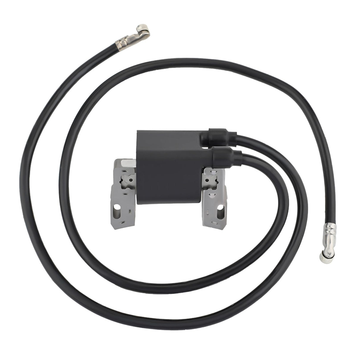 Wetenex ignition coil for BS horizontal twin L-head with smooth spark delivery.