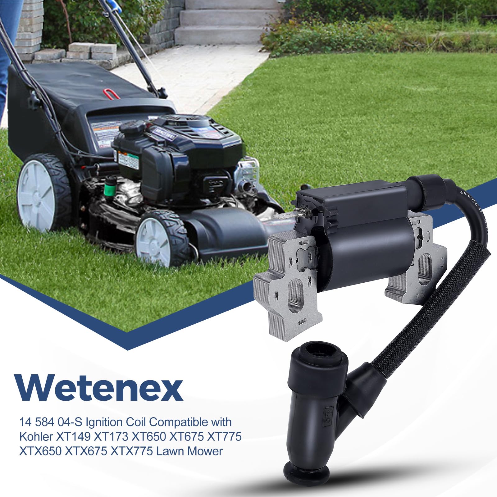 Wetenex ignition coil compatible with XT149 and XT173 engines ready for installation