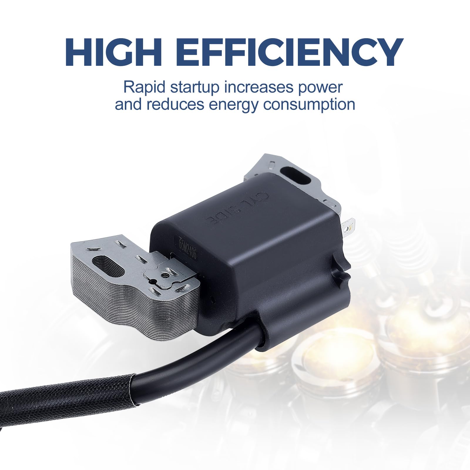 Wettenex ignition coil mounting dimensions display precise fit on compatible engines