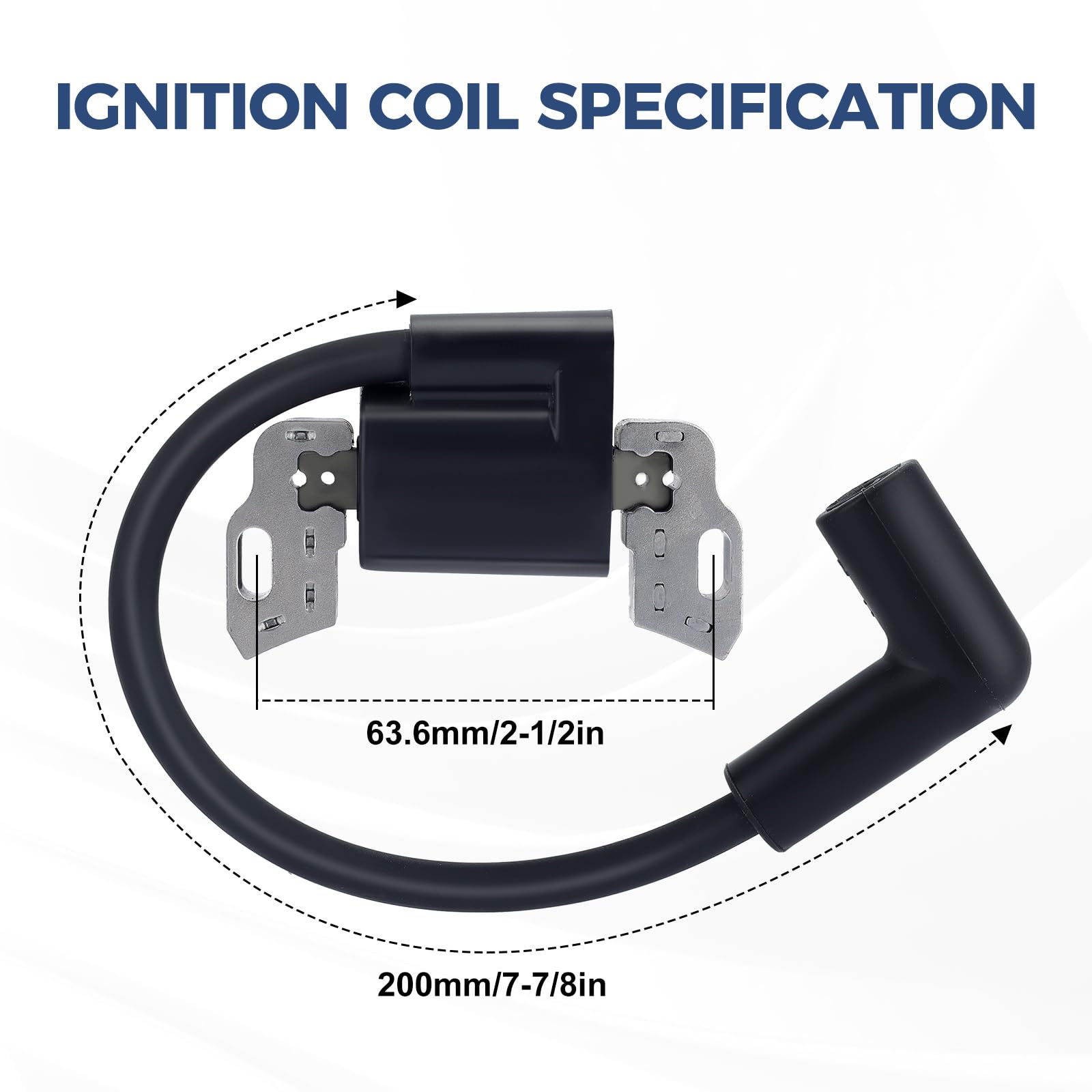 Wettenex ignition coil mounted on Briggs engine demonstrates straightforward installation