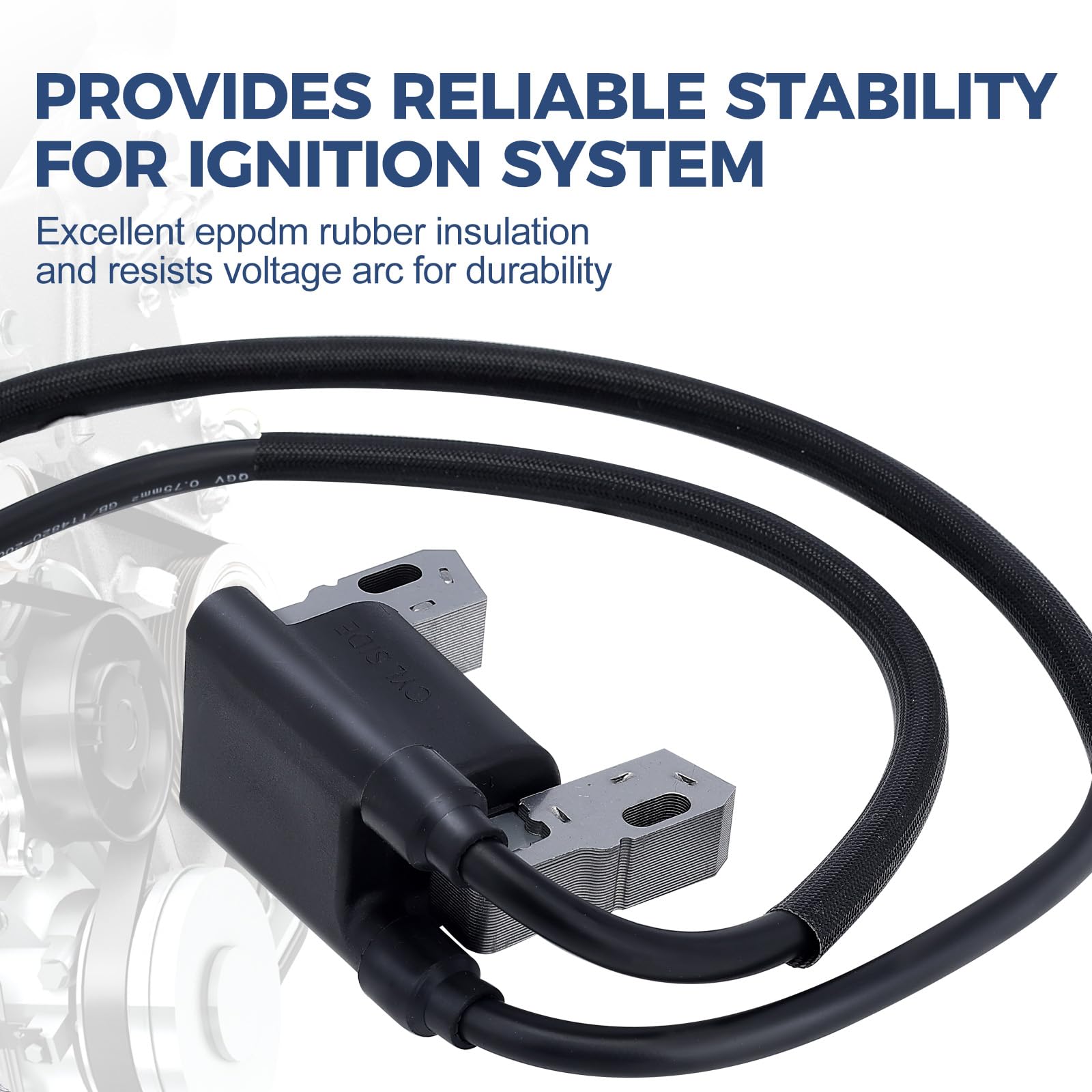 Wetenex packaging of ignition coil ready for replacement.