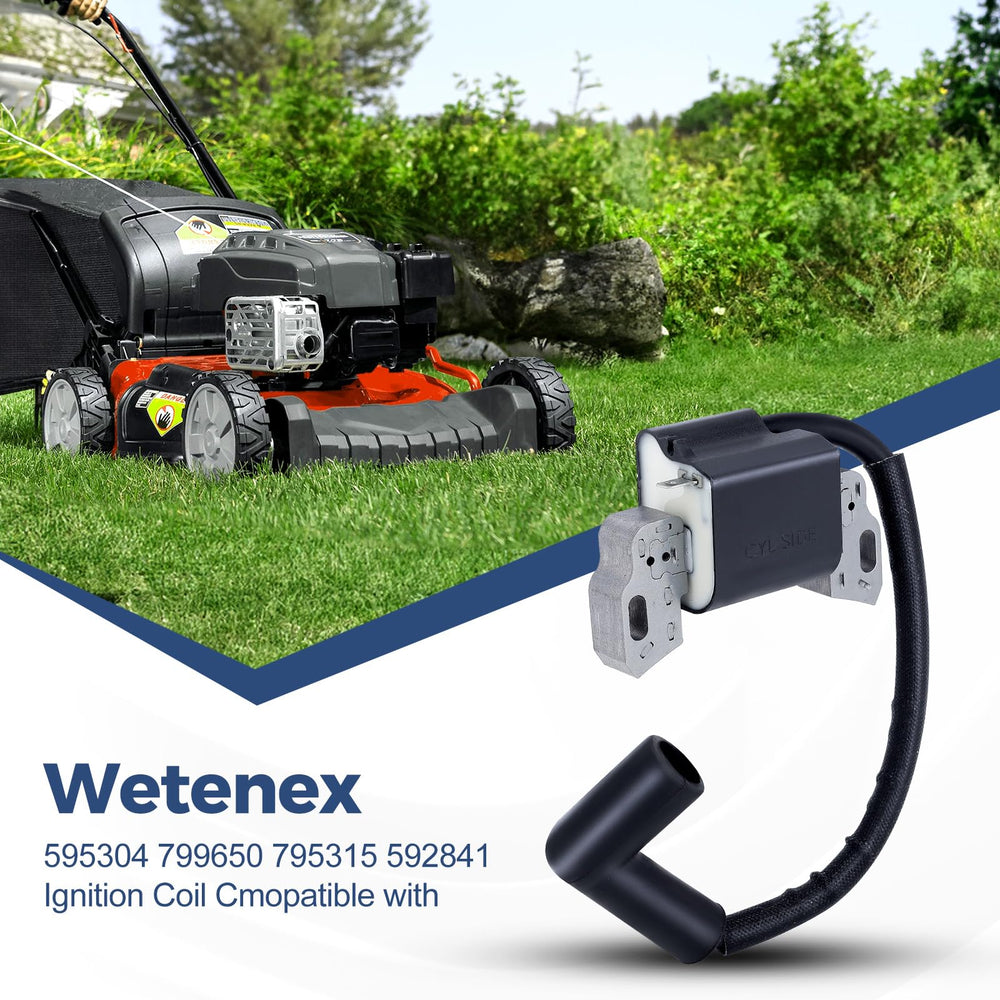 Wettenex ignition coil packaging featuring a single-coil replacement for easy service