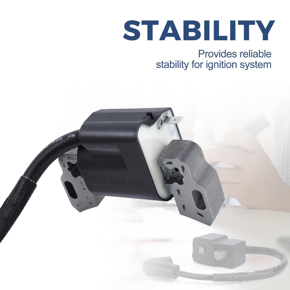 Wettenex ignition coil wiring lead length emphasizes flexible connection for mower setups
