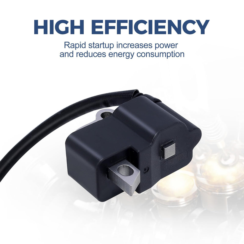 Wetenex TS420 ignition coil top close-up with clear terminals and insulation.