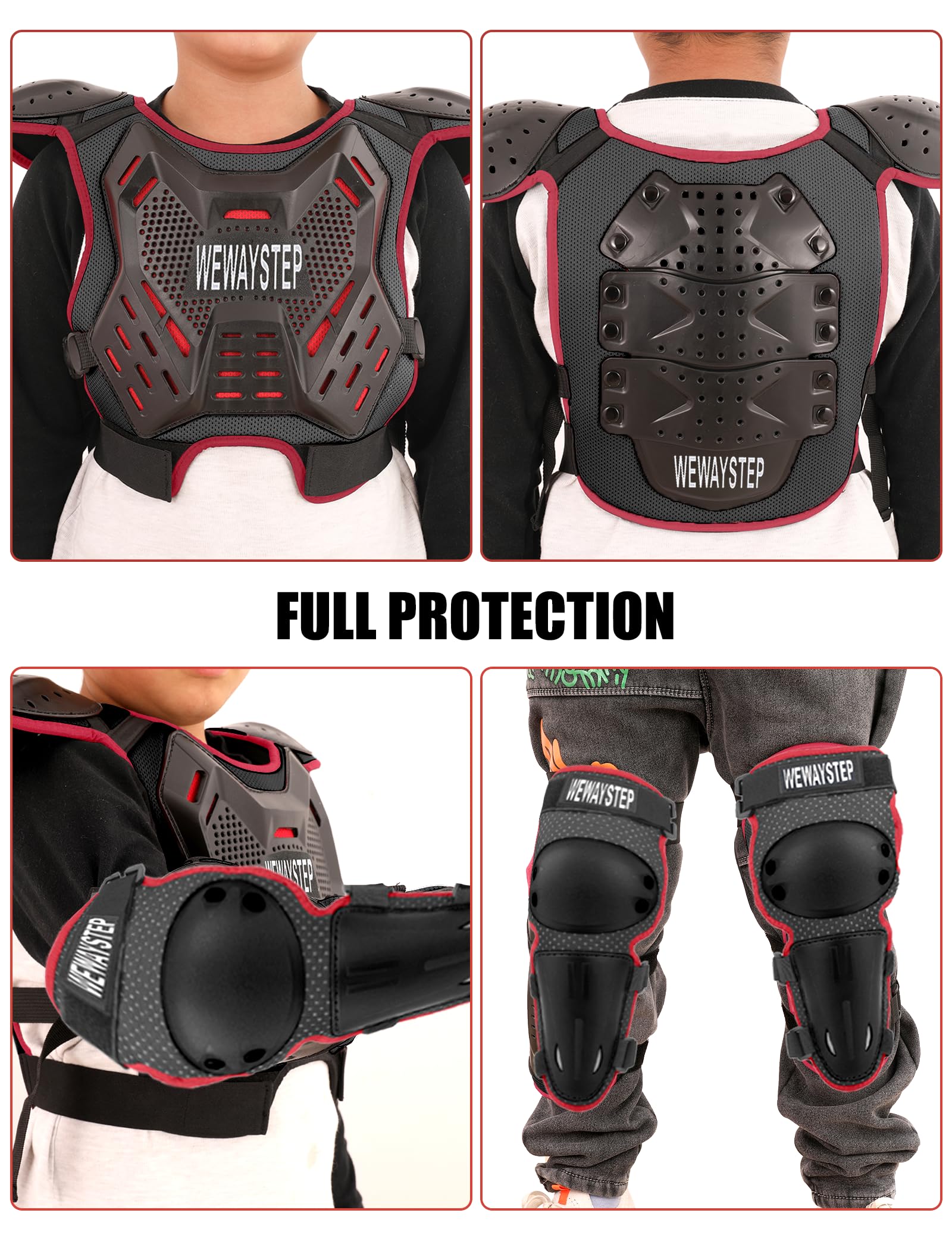 WEWAYSTEP adjustable straps ensure secure, personalized fit