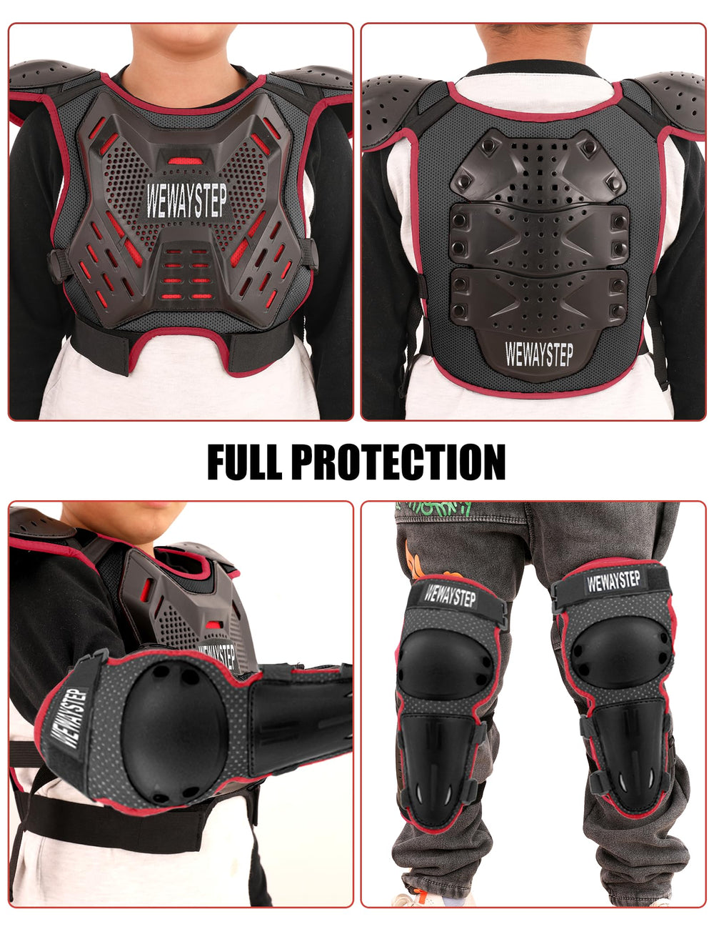 WEWAYSTEP adjustable straps ensure secure, personalized fit
