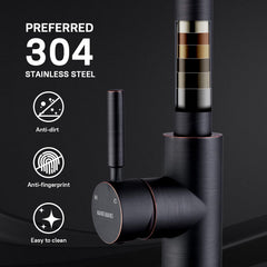 WEWE faucet sprayer with three modes enables tailored water flow.