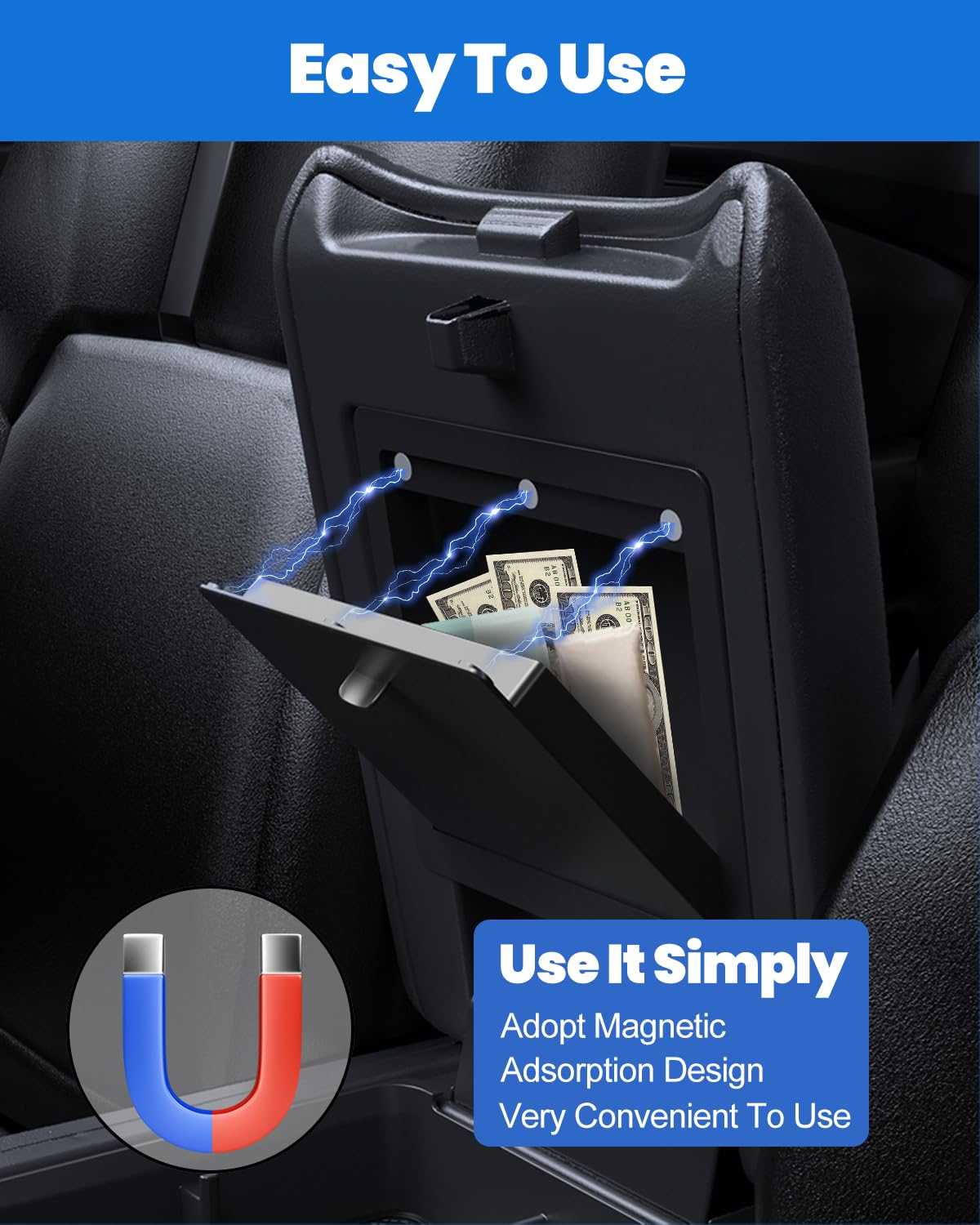 Wexyldra anti-slip mats keep items from sliding during driving