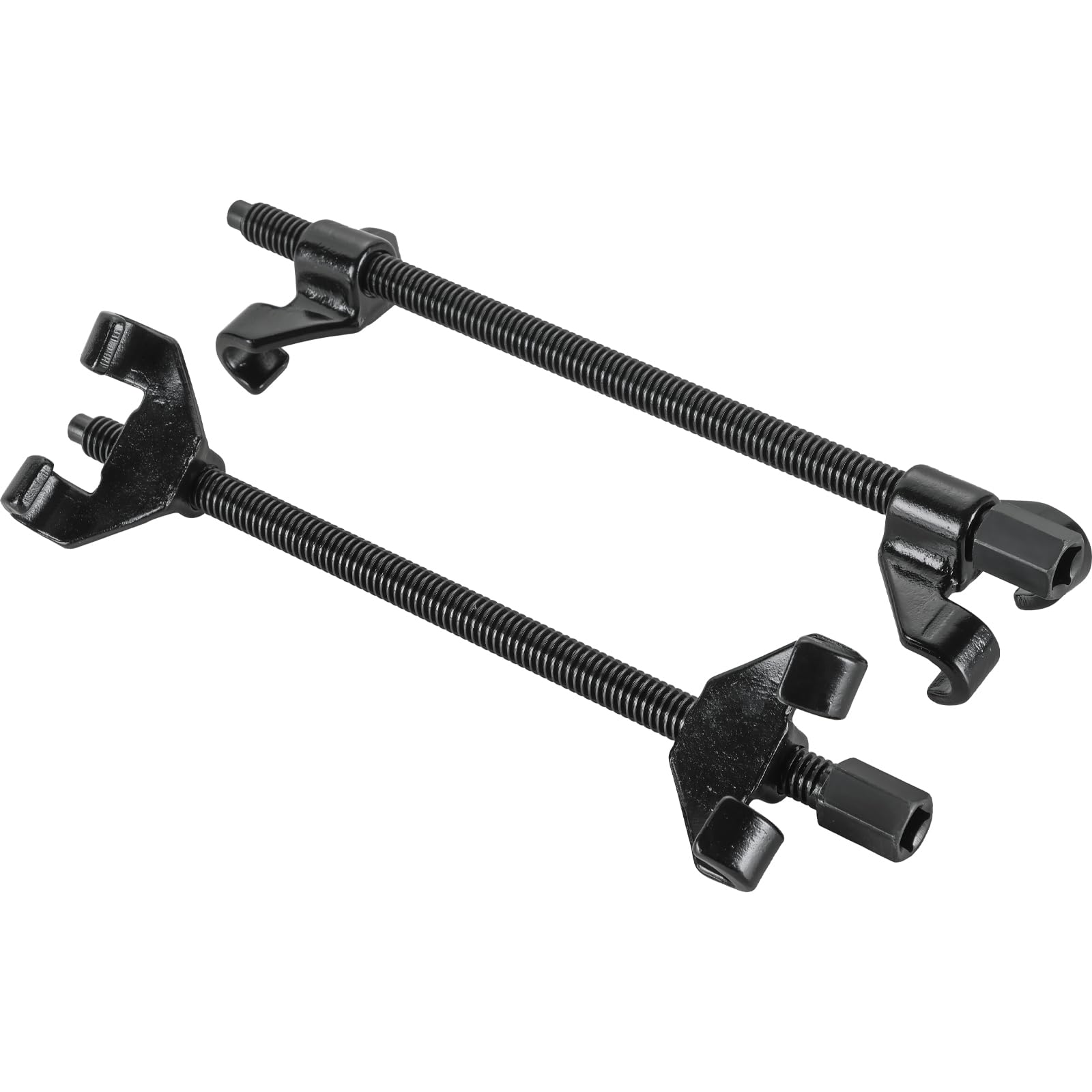 Weyleity 14-inch coil spring compressor tool with two jaws provides balanced, safe compression.