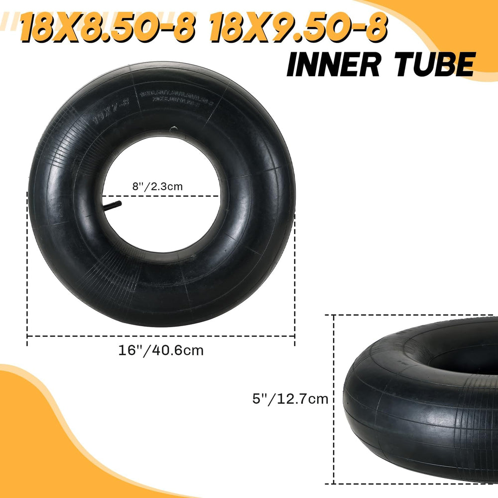 weyleity inner-tube 18x9.50-8 TR13 valve for durable performance on rugged terrain